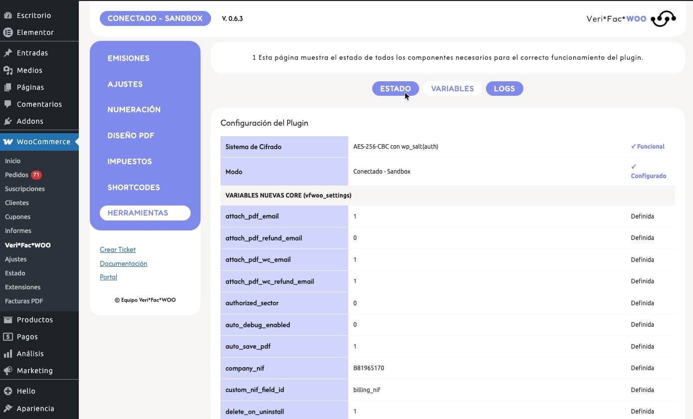 vfwoo-screen-setting